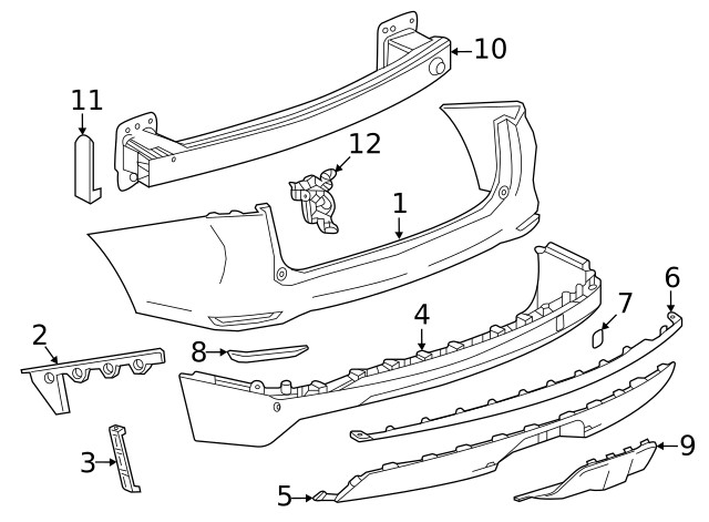 Genuine GM Extension Panel 84925235