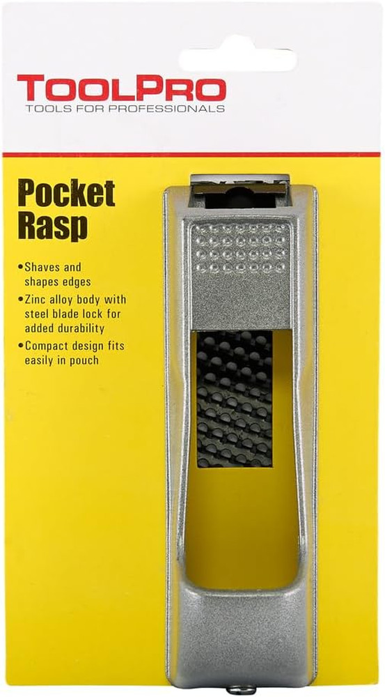Drywall & Ceiling Tile Pocket Rasp with Replaceable Rasp Blade - Professional Co
