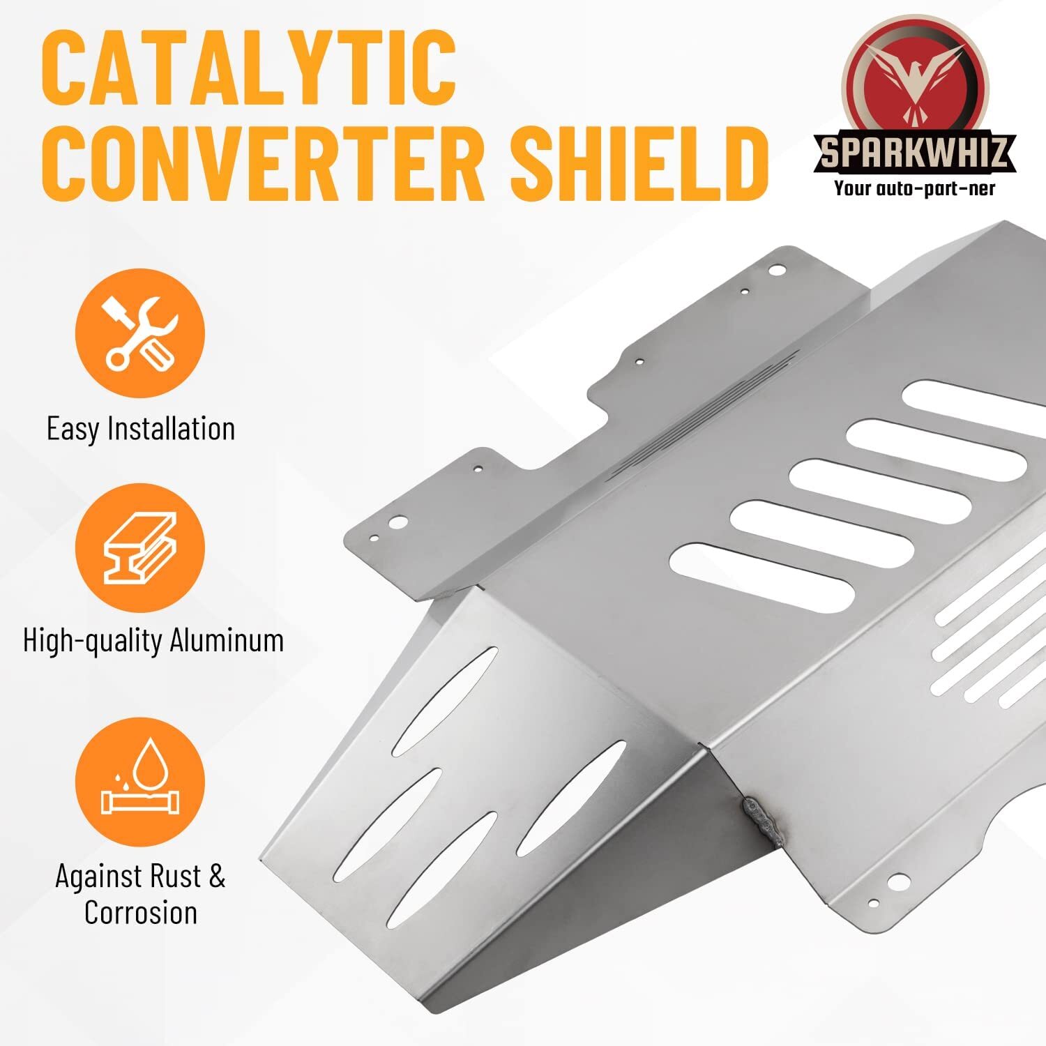 For 2015-2022 Mitsubishi Outlander Sport Catalytic Converter Anti Theft Shield