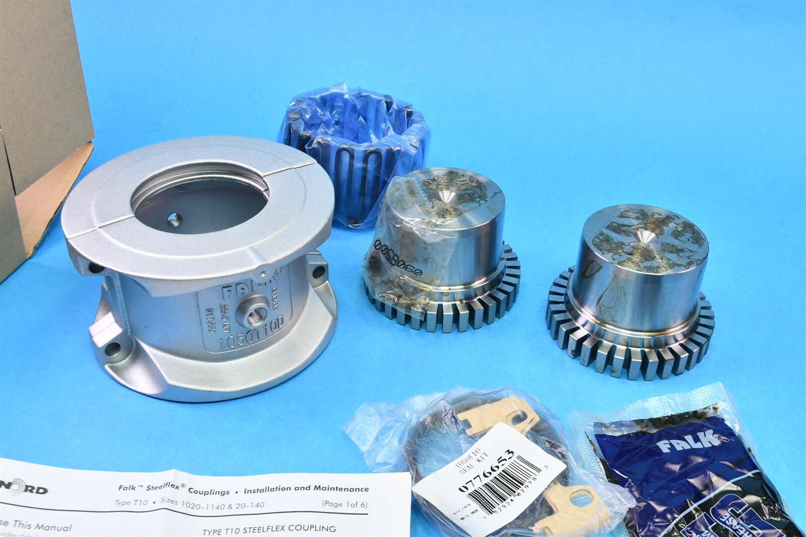 Falk T10 Series Horizontally-Split Cover Grid Assembly T10 Steelflex Coupling