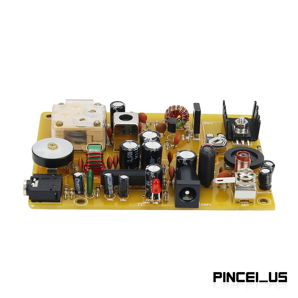 Micro-Power Medium Wave Transmitter Board 530-1600KHZ For Testing Crystal Radio