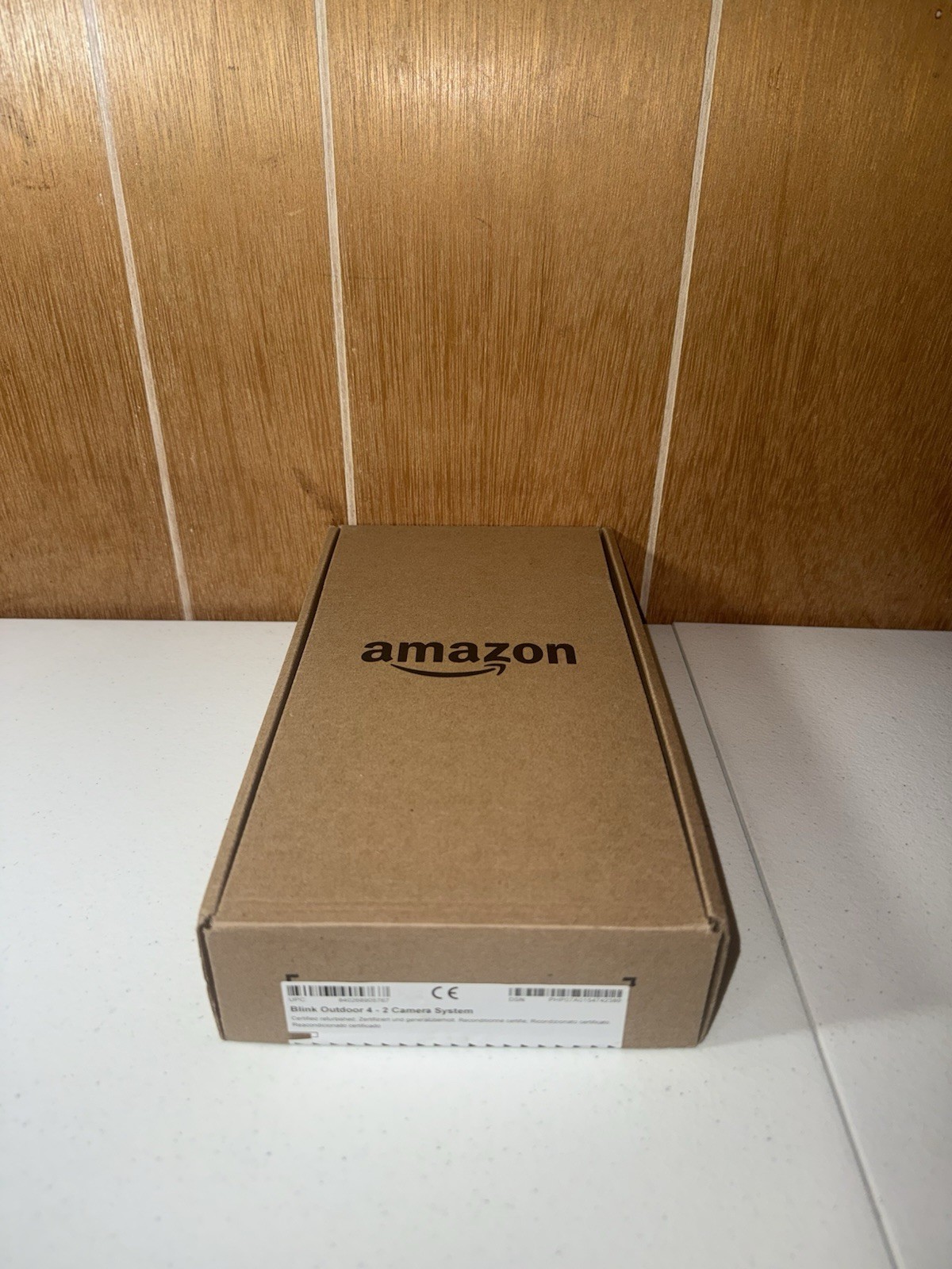 2024 Blink Outdoor 4(4th Gen) 2 Camera Wireless HD Home Security System Kit READ