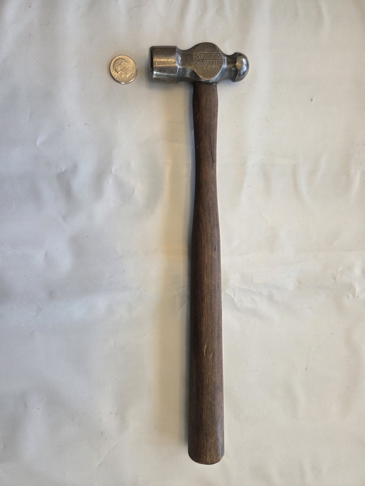Vintage Stanley Tools Jobmaster Small Ball Peen Hammer