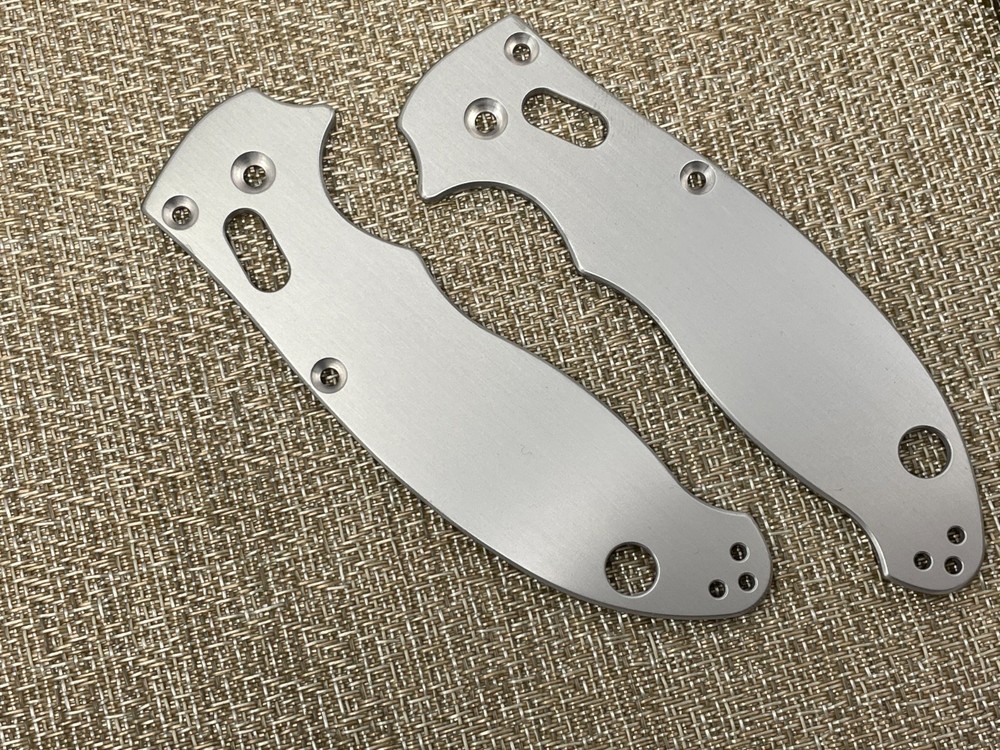 Manix 2 Scales – Titanium Brass Copper Aluminum Replacement