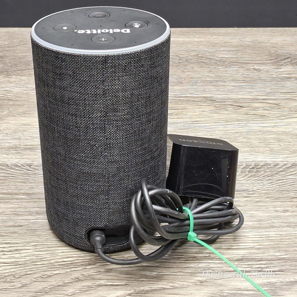 Amazon Echo (2nd Generation ) Smart Speaker with Alexa, charcoal fabric, Amazon