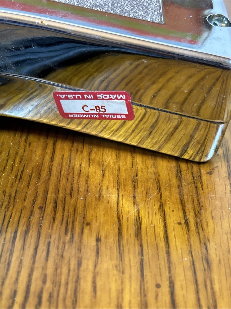 VTG Actron L-204 Chrome Inductive Timing Light DC Power Clamp On Untested