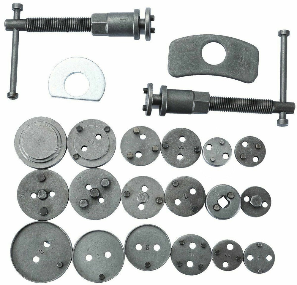 Universal 22Pcs Brake Piston Rewind Tool Brake Caliper Wind Back Tool Kit