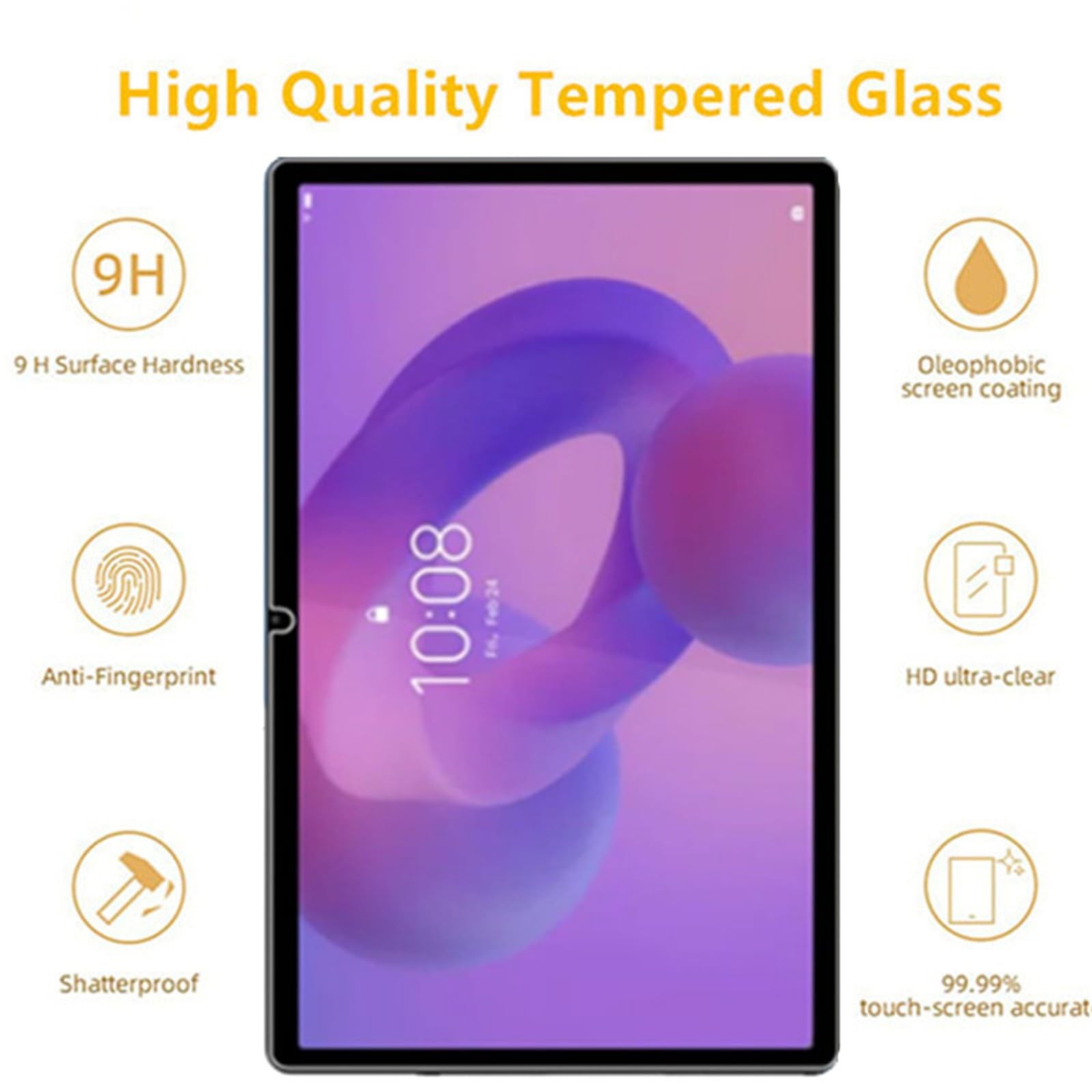 Screen Protector 2 Pack for Lenovo Idea Tab Plus 12.1 Inch 2025 TB361FU TB361ZU