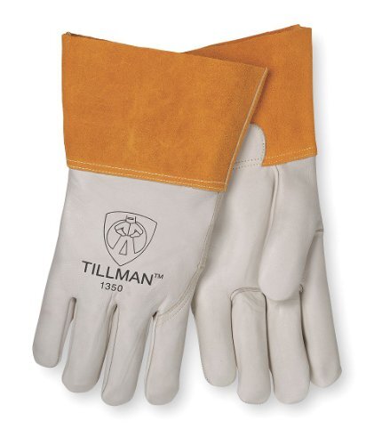 Welding Gloves, MIG, M, 12 in. L, Wing, PR