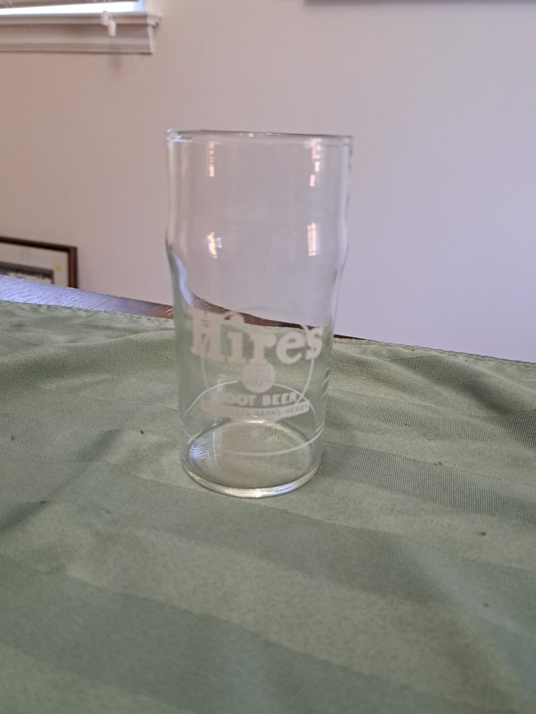 Vintage Hires Root Beer Glass