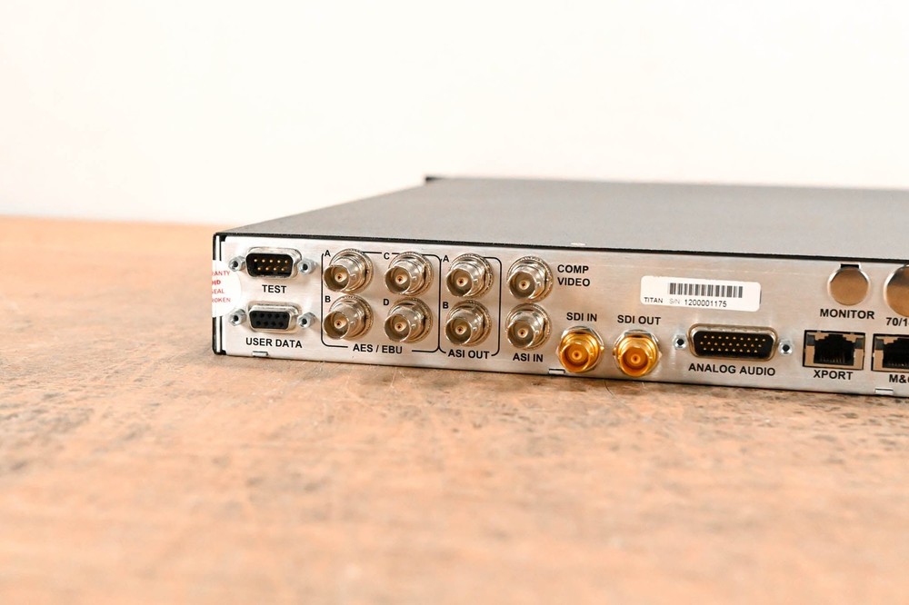 International Datacasting Titan MPEG Video Encoder CG01P95