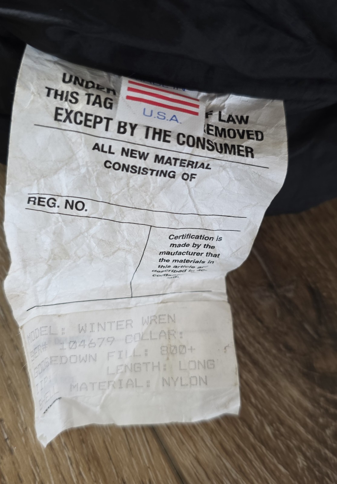 Feathered Friends Winter Wren Sleeping Bag – Long – 800+ Fill Goose Down –...