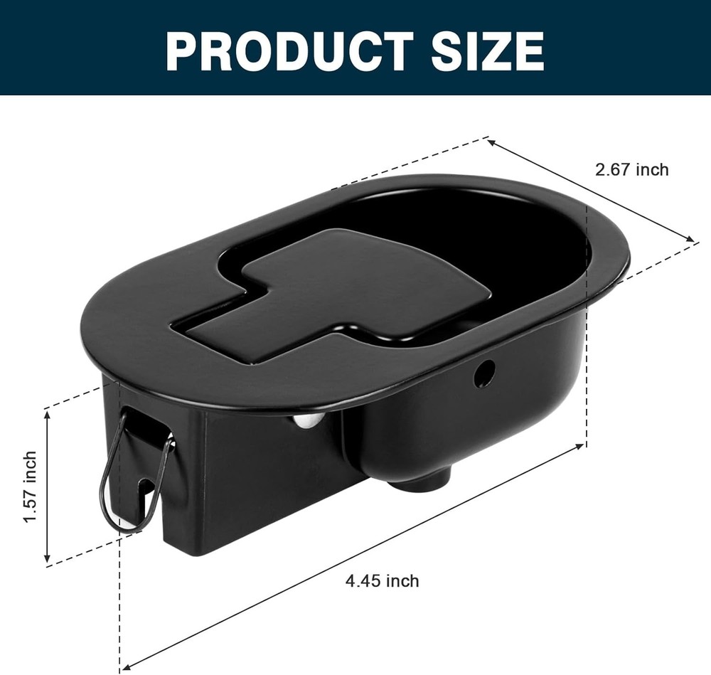 Recliner Couch Pull Handle Replacement – Heavy Duty Metal Fits Most Chairs/Sofas