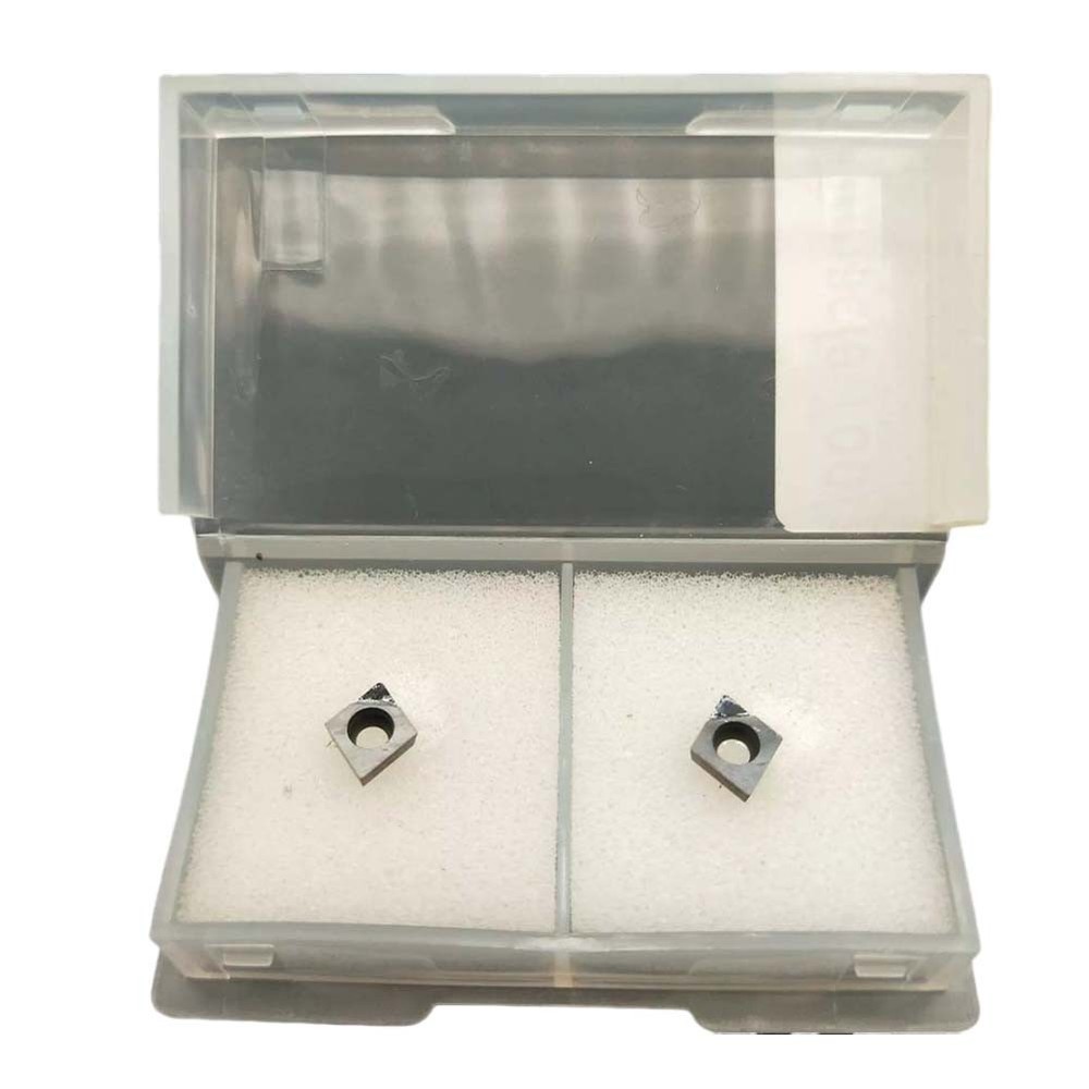 2pcs PCD Inserts CCGT060204 Designed for CNC Processing For Aluminum Copper