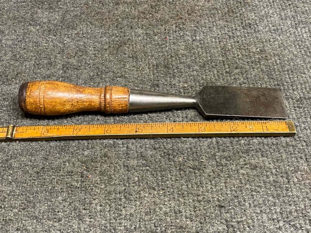 Vintage E C Simmons Keen Kutter 1-1/4” Chisel With Original Handle Work Ready