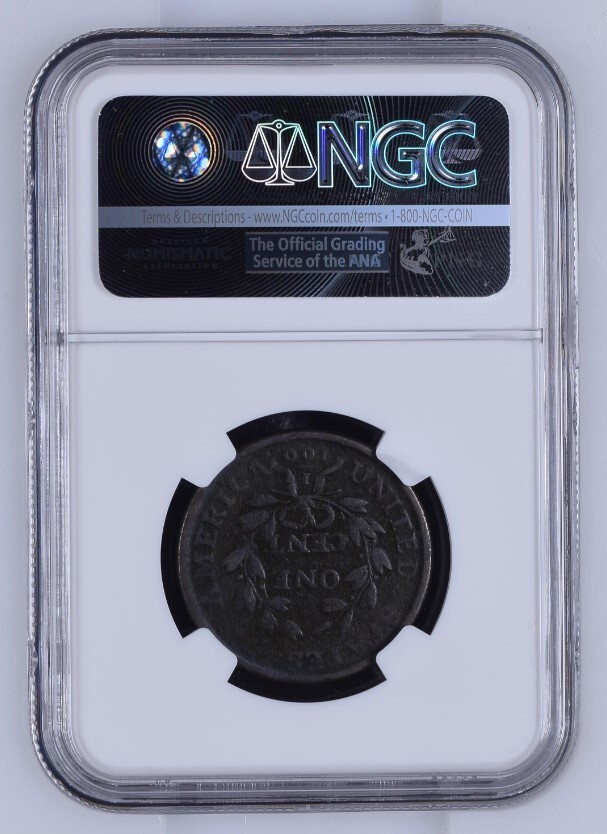 1798 1c Large Cent - NGC VG Details