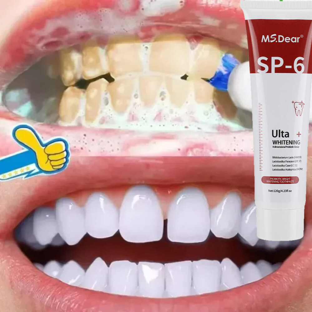 SP-6 Toothpaste, Whitening Sp-6 Toothpaste, Sp-6 Probiotic Whitening Toothpaste
