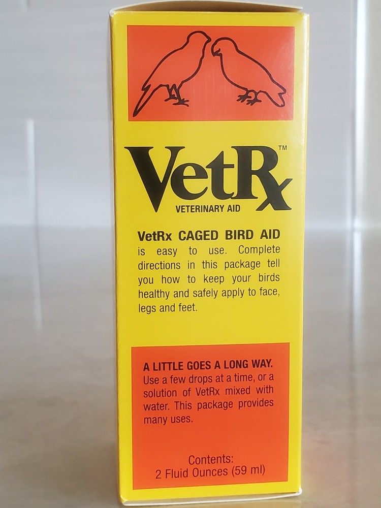 VetRx - Veterinary Aid for Caged Bird 2 Oz.
