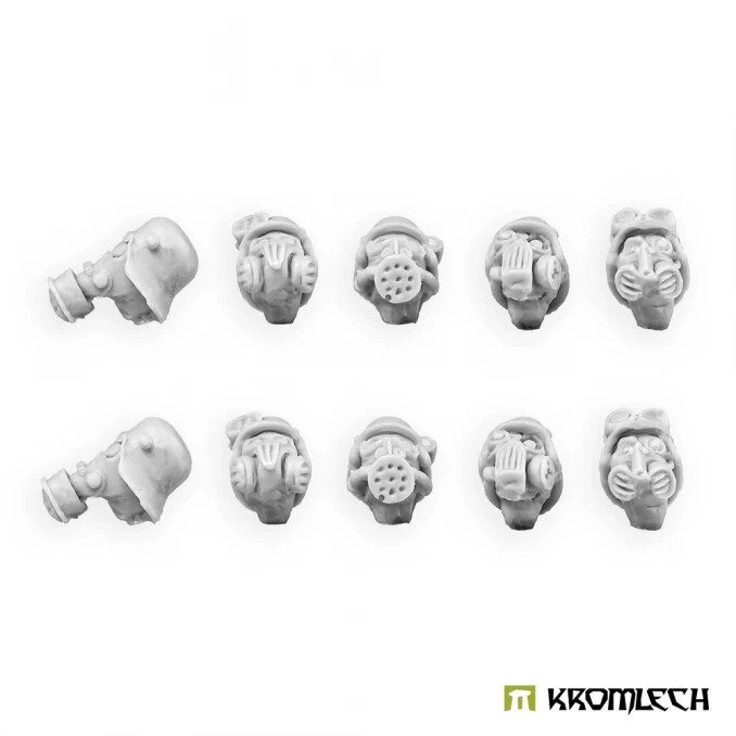 KROMLECH CHEM TROOPER HEADS