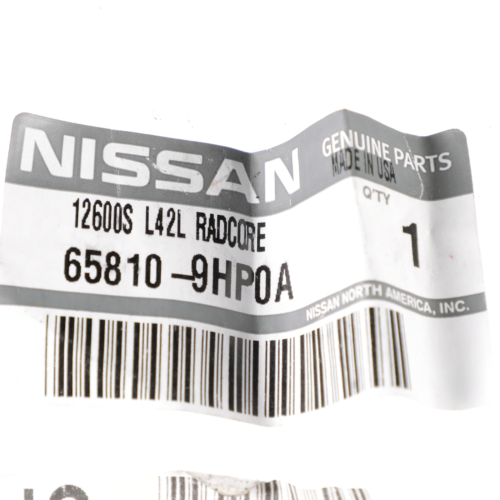 NEW OEM Nissan 2013-2018 Altima Seal to Hood 65810-9HP0A