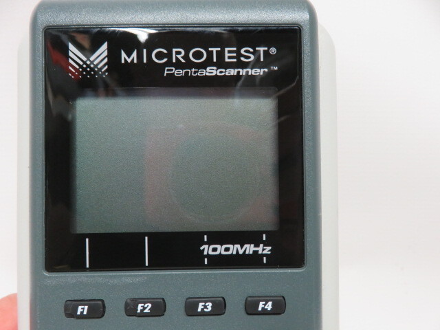 Microtest pentascanner 100mhz cable tester tracker