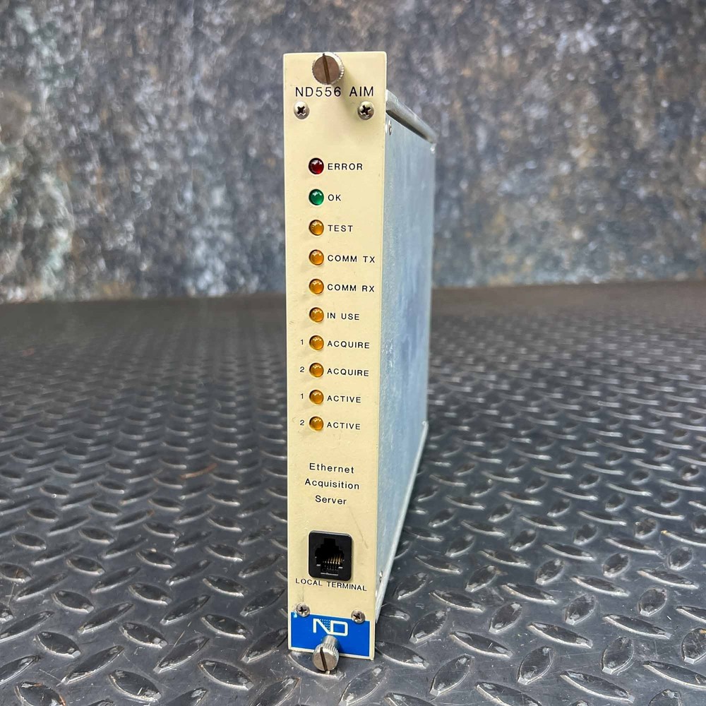 NIM BIN Nuclear Data ND556 AIM Acquisition Interface Module