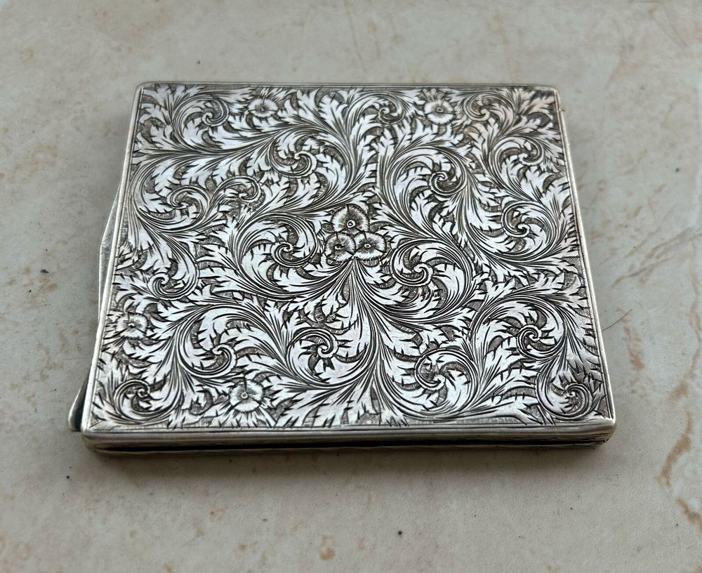 Vintage Silver Unique Design Handmade Box