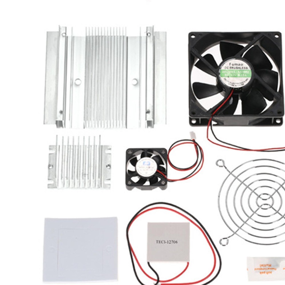 12V Cooling System Fridge 50W Sturdy Space Saving Semiconductor Cooling Fan