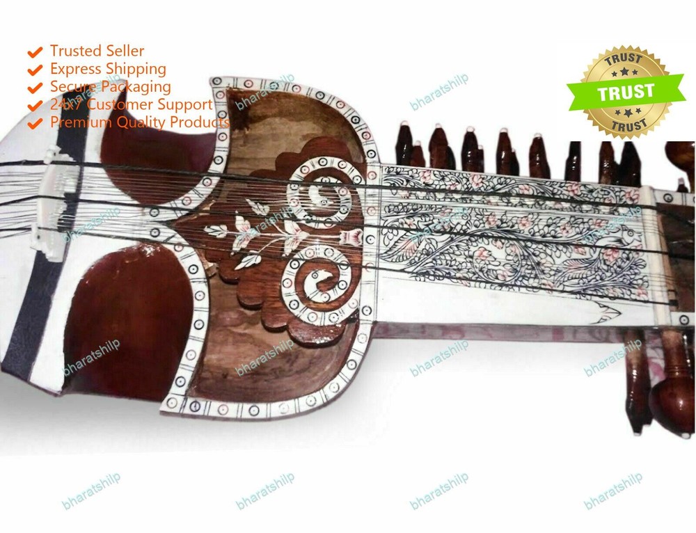 New musical instrument Rajasthani string Sindhi Saranda With Bag