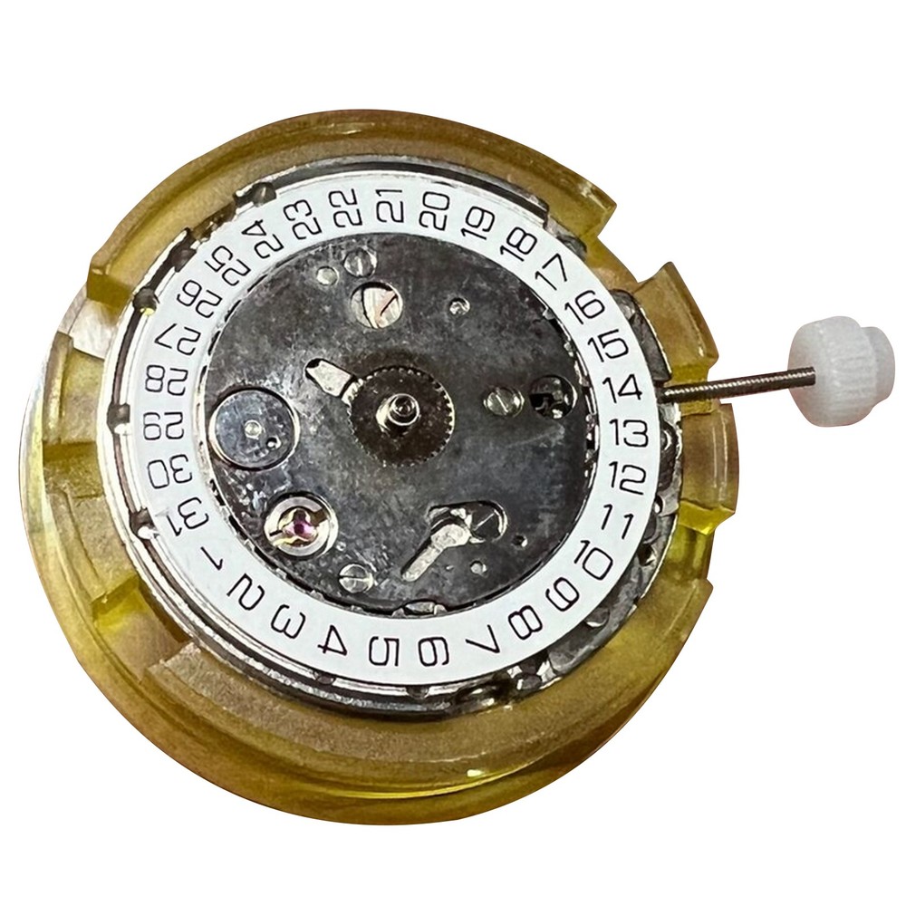 26MM Date at 3 Automatic DG4813 Mechanical Movement Silver Plated 3 Hands
