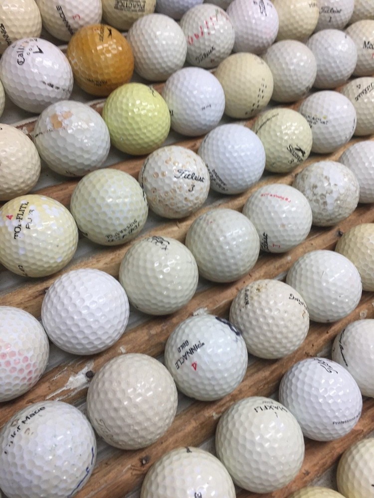 100 Hit-Away Shag Practice Range Used Golf Balls