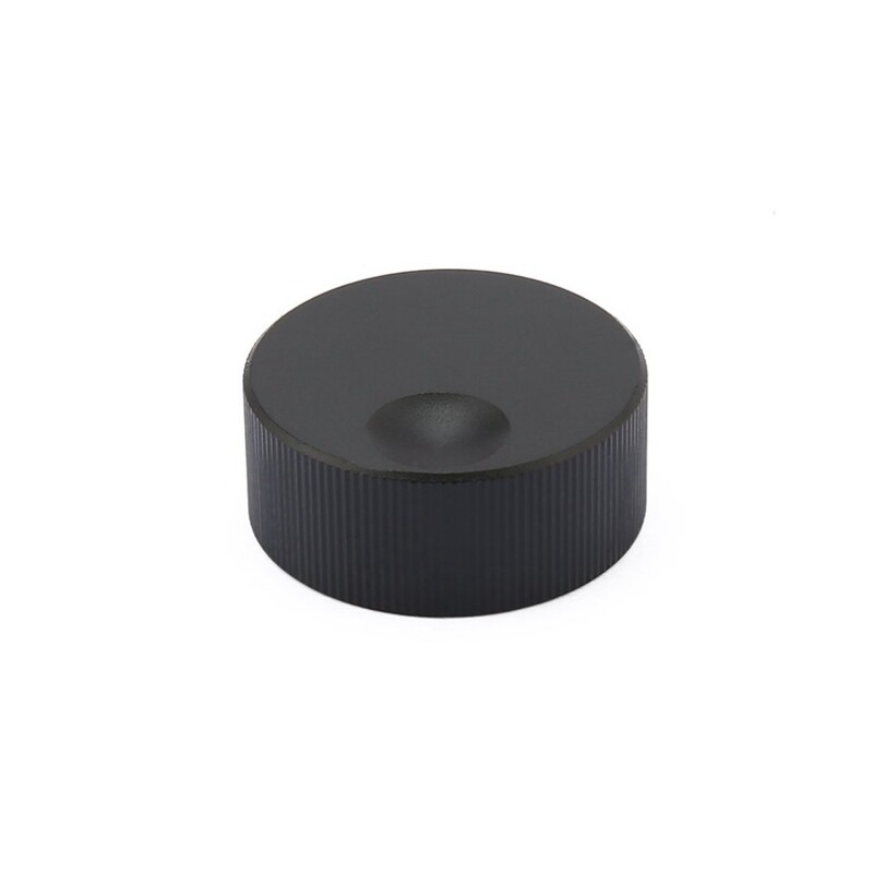Matte, Universal, Practical, 32 X 13mm, 6mm Hole, Black, Solid Alumi7755-
