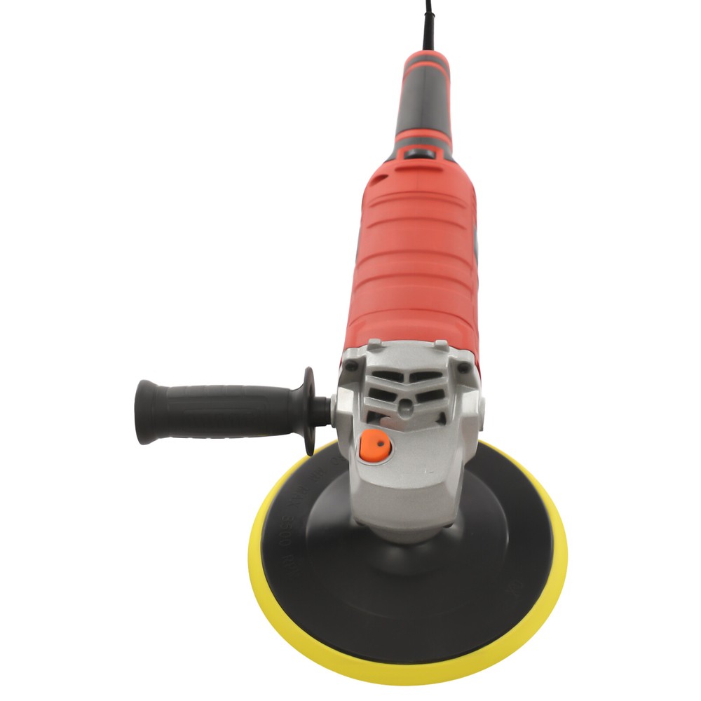 Car Polishing Machine, Car Polishing Machine Set with 7 Variable Speeds, Red