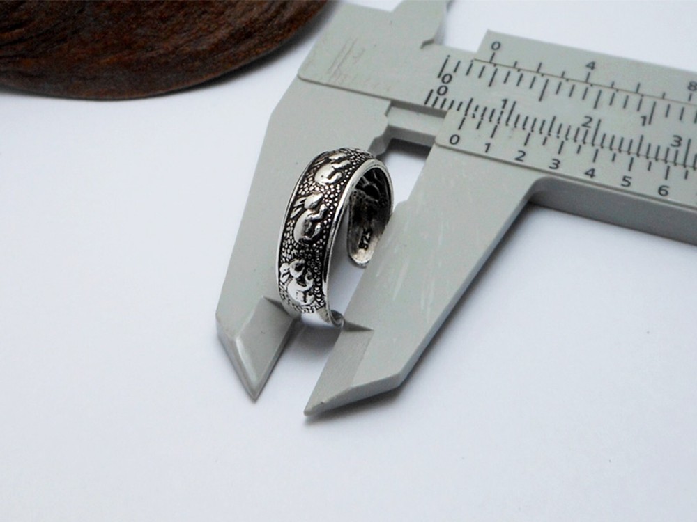 Adjustable Rabbit Textured Toe Ring 925 Sterling Silver, Handmade Womens Ring