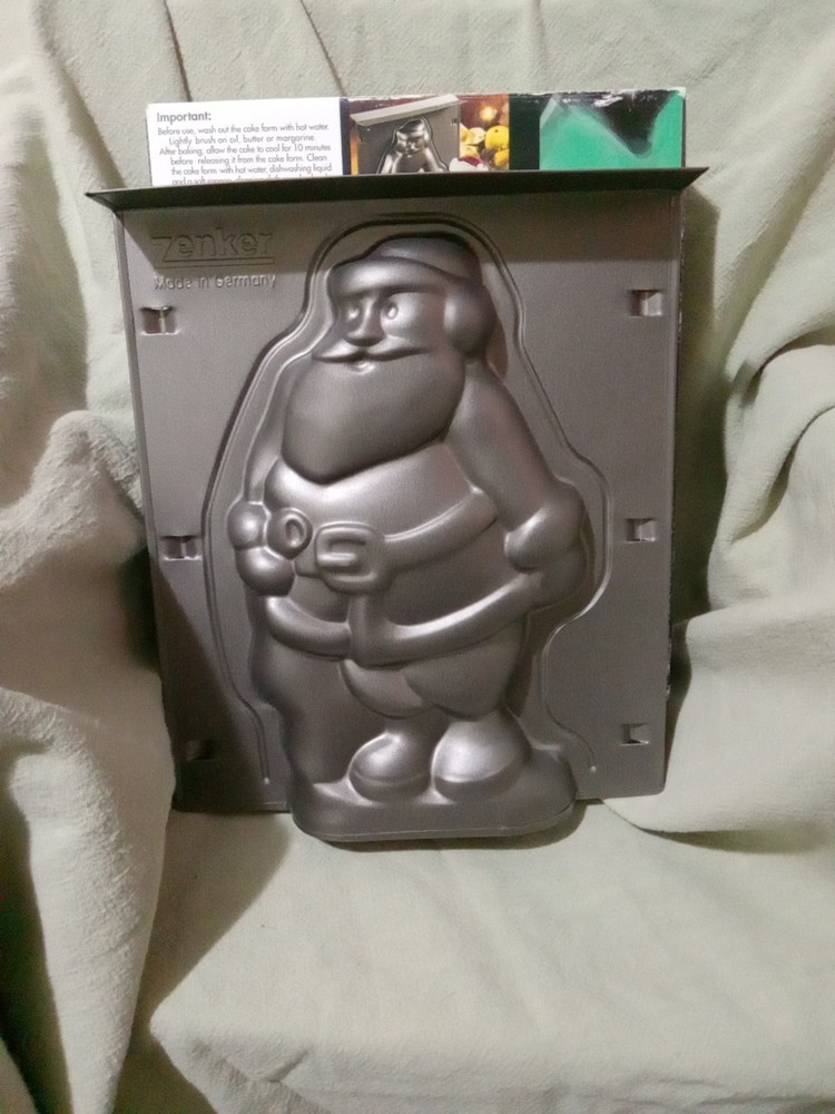 -(059)Progressus Santa baking mold for creating Santa-shaped cakes or Chocolates