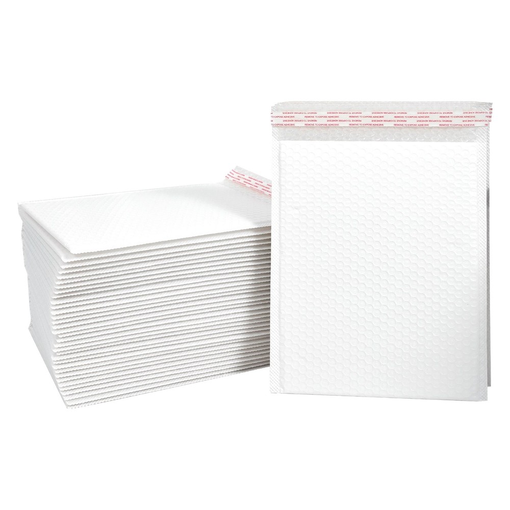 200PC White 7.8" x9.8" Poly Bubble Mailers Padded Envelopes Packaging Bubble Pak