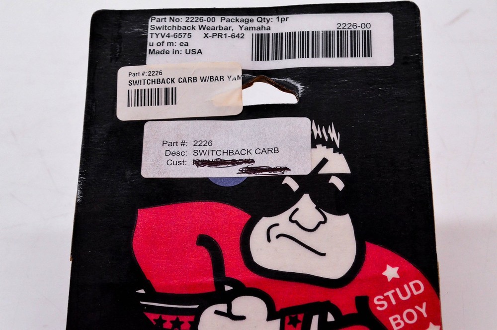 Stud Boy 2226, 2226-00 Switchback Wearbar NOS