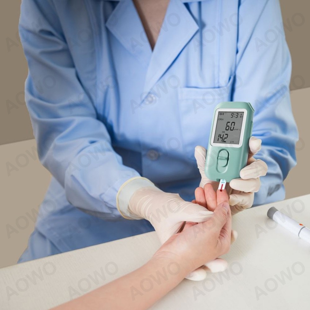 Blood Creatinine Test Meter – Home Kidney Function Checker Kit with 25 Strip