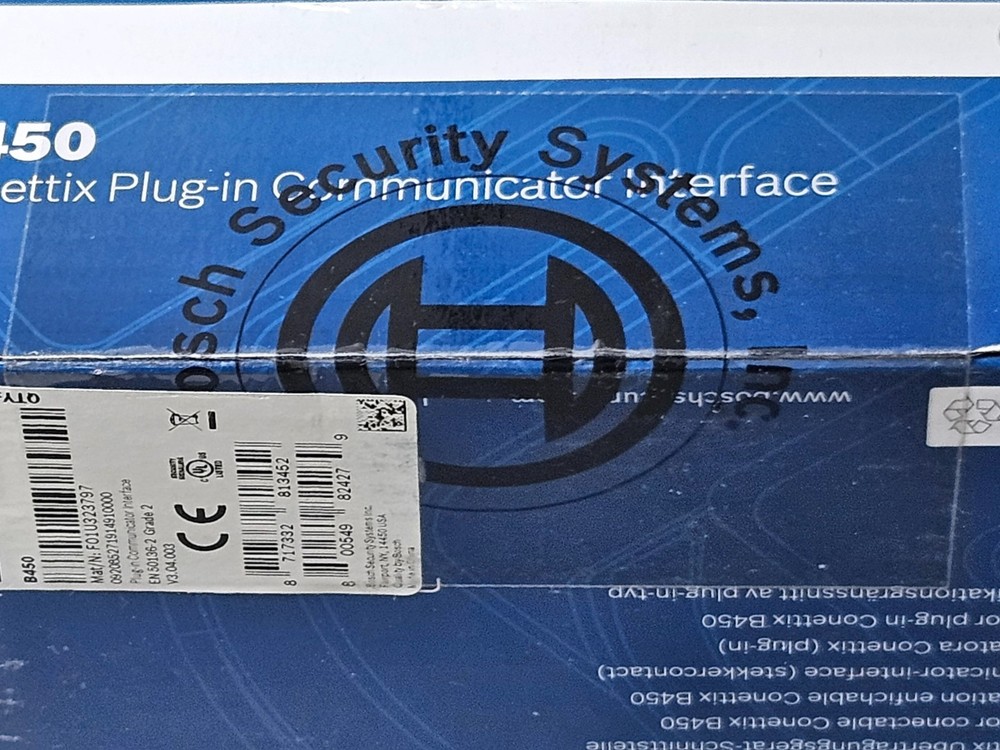 Bosch B450 B 450 Conettix cellular Plug-in Communicator Interface module New