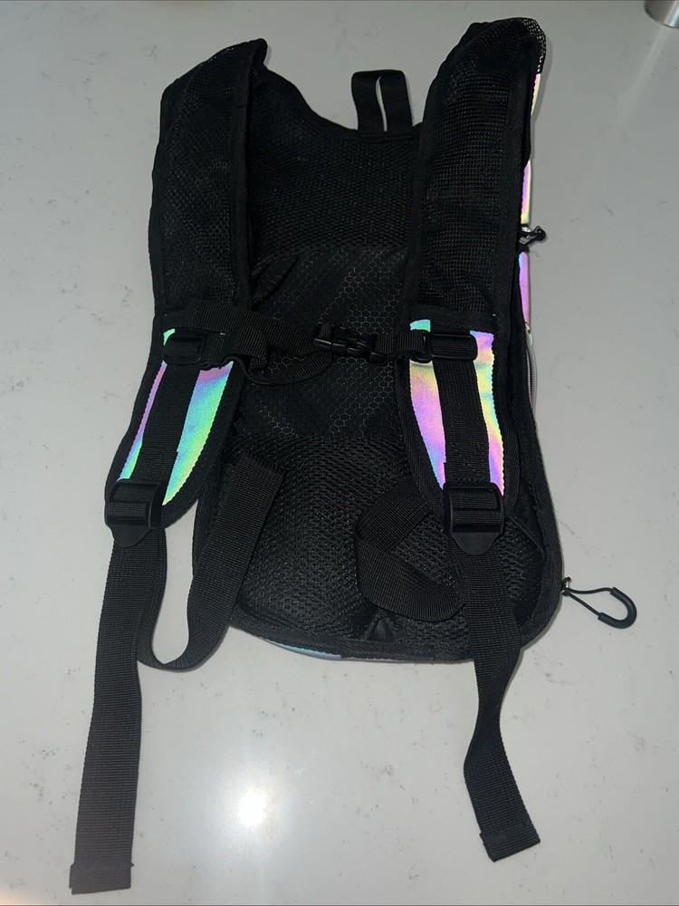 Sojourner Hydration Backpack No Bladder* Metallic Finish Two Zipper Pockets