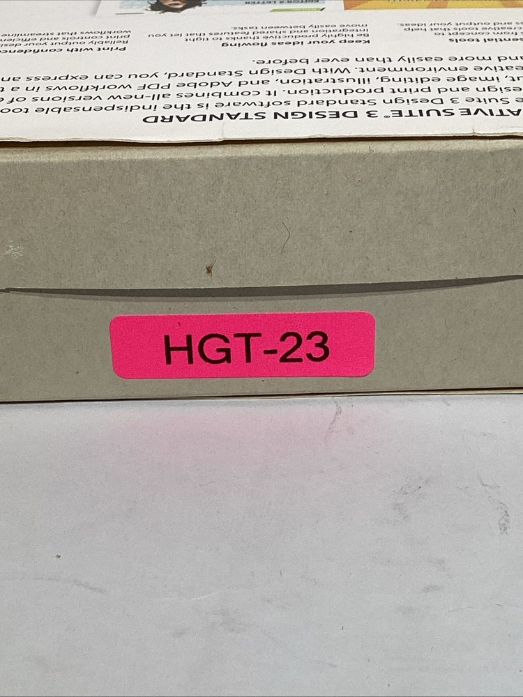 Adobe Creative Suite 3 Design Standard For Mac OS X Leopard HGT-23