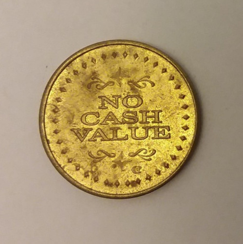 Gizmo's Arcade & Eatery Astoria, OR Game Token 22mm