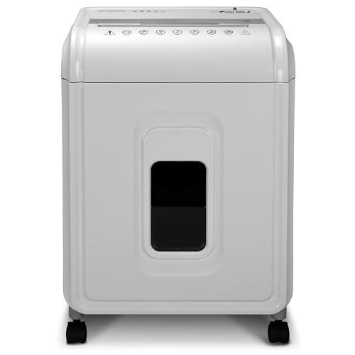 High-Security 12-Sheet Micro-Cut Paper/CD 12-Sheet MicroCut 60-Min Run Time