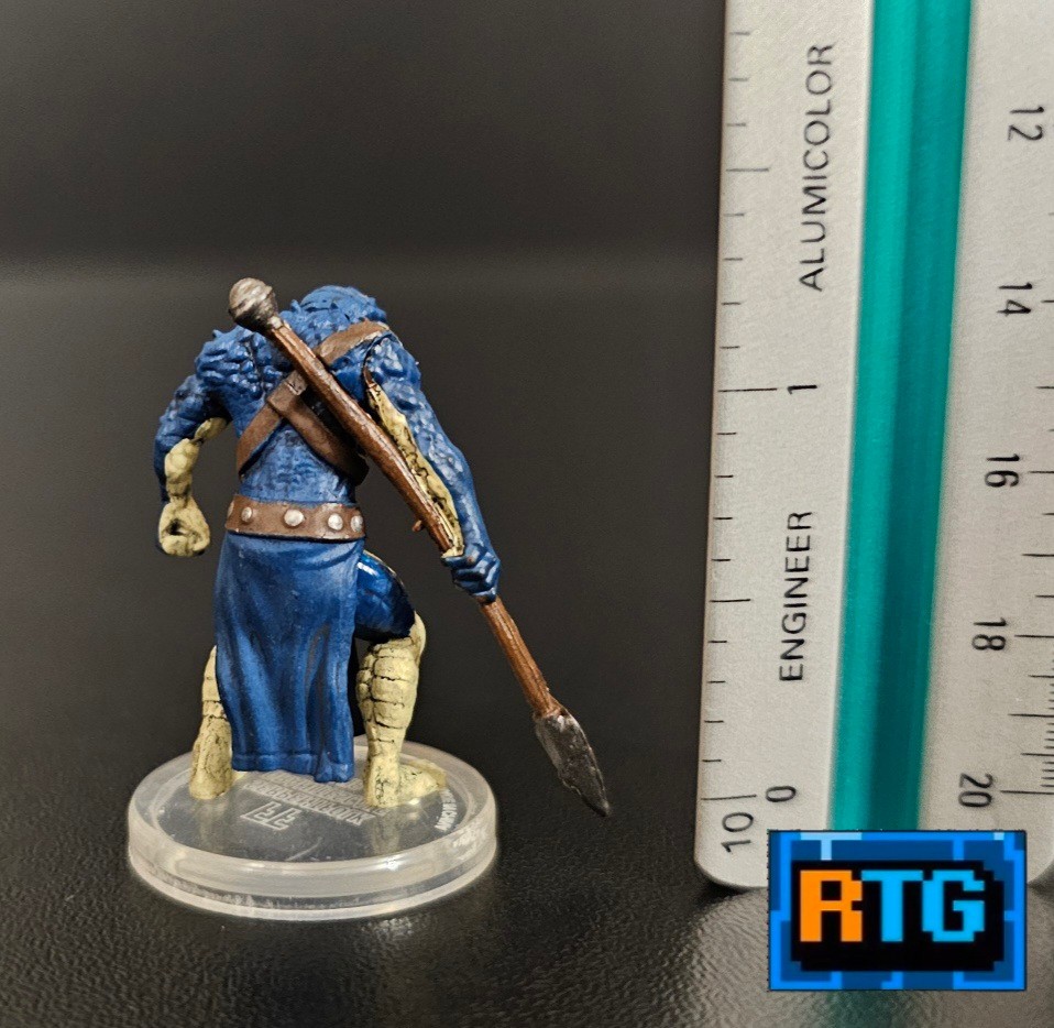 Pathfinder Miniature - Serpentfolk Granitescale #4 - Warrior - D&D Compatible