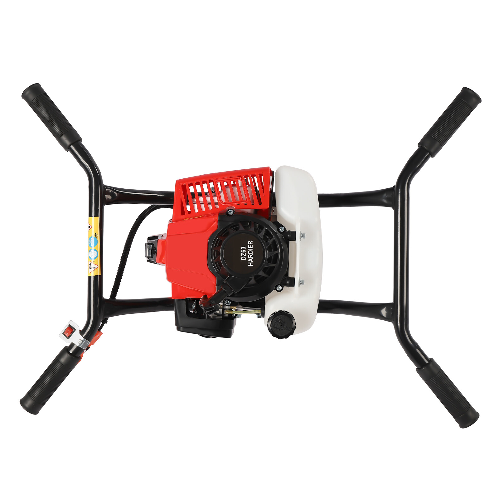 2-Man Petrol Earth Auger Ground Drill Fence Post Digger, New