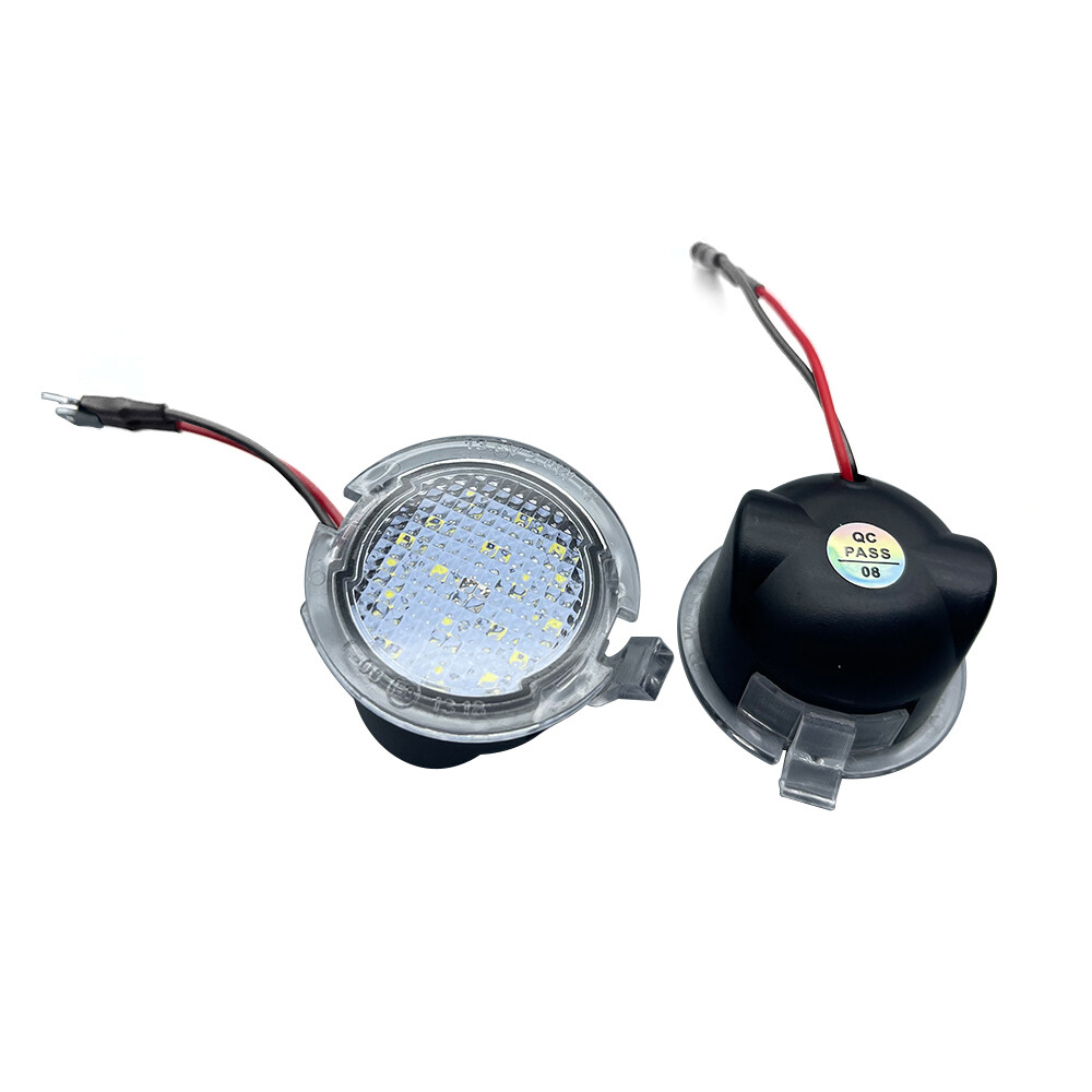 LED Side Mirror Puddle Light Kit For Ford F-150 Explorer Expedition Edge Taurus