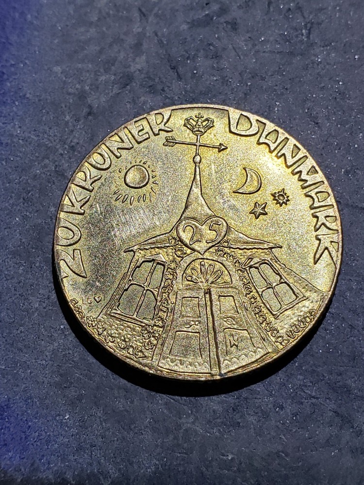 1992 DENMARK 20 KRONER COMMEMORATIVE COIN