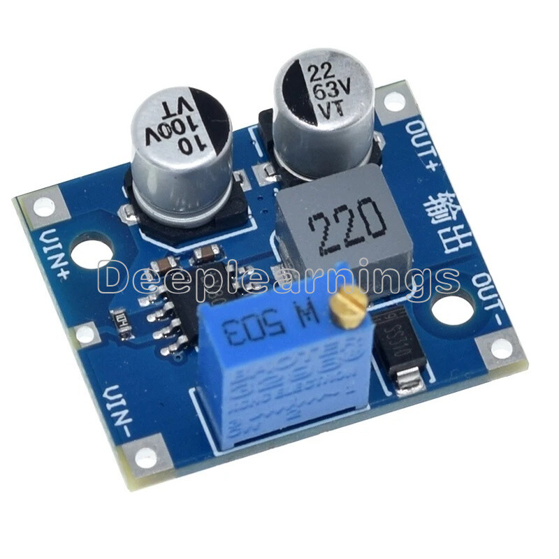 1PCS DC-DC Adjustable Step-down Power Module 5-80V To 1-62V 1.5A Power Converter