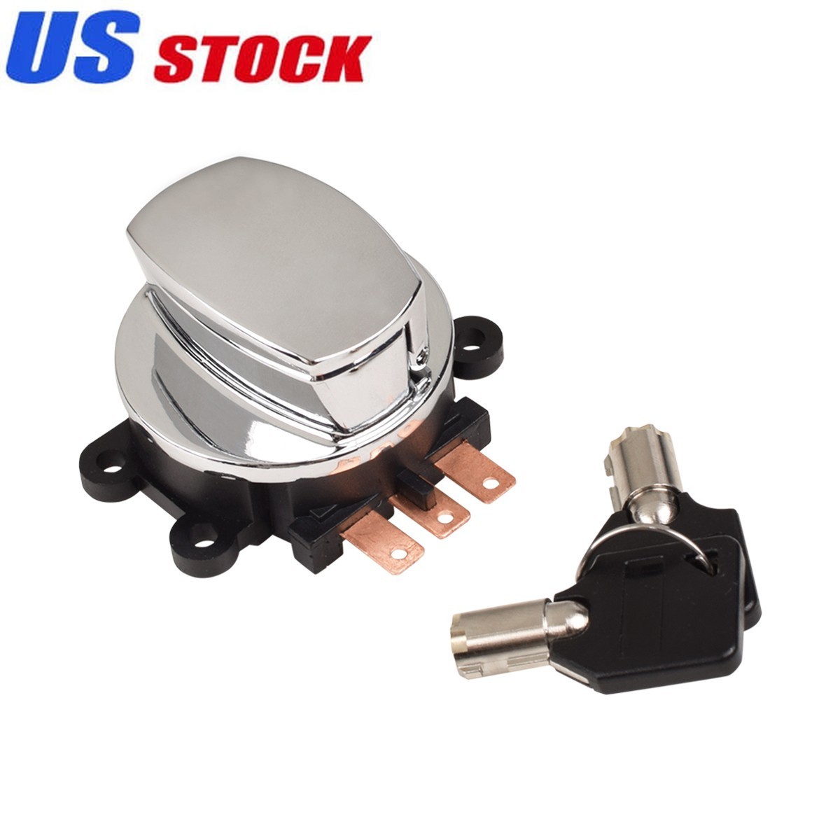 Ignition Key Switch Lock For Harley Touring FLHR Road King Softail FLST FAT BOY