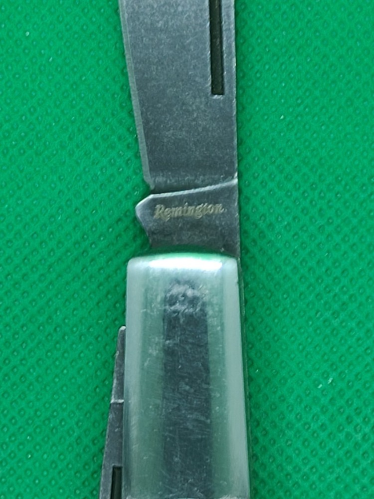 Remington Backwoods Barlow Folding Knife 3.5" Closed - Stonewashed Blade